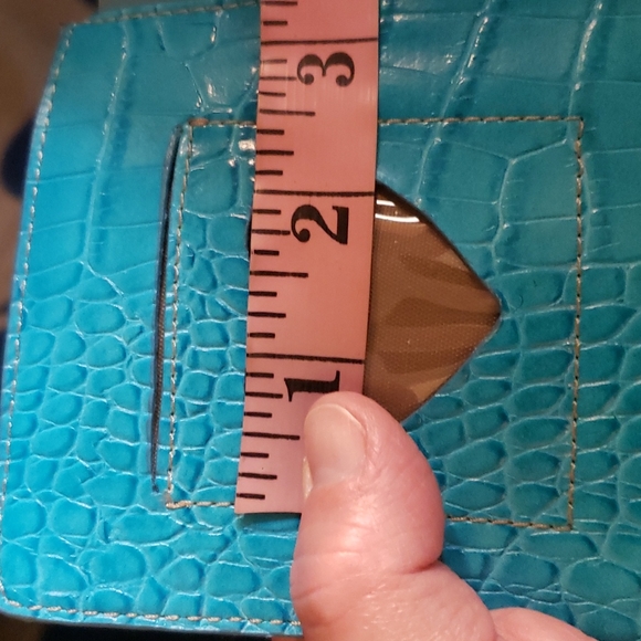 New Nine West Alligator Embossed Charm Chain 12 Page Photo Album - Picture 12 of 13